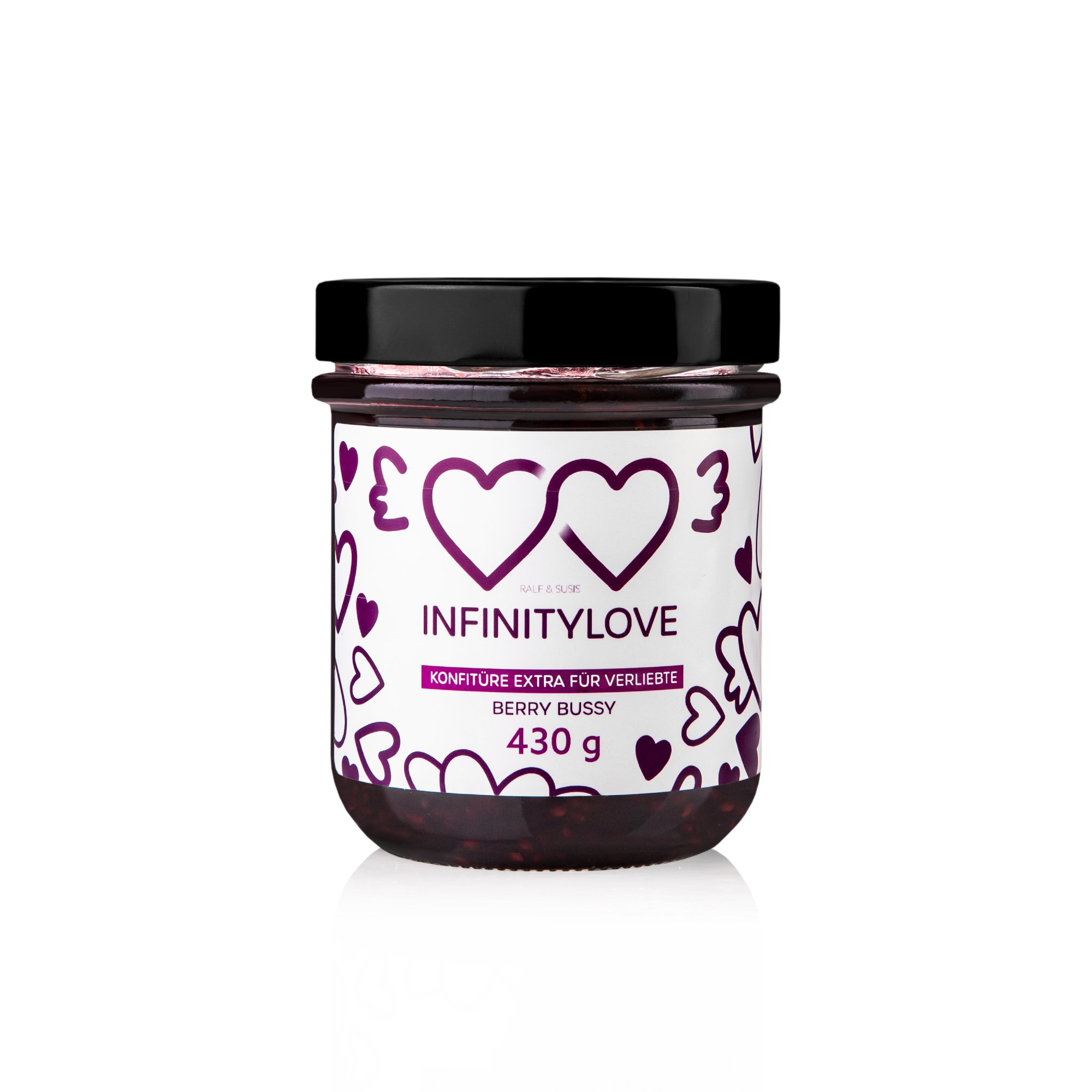 INFINITYLOVE Blackberry Konfitüre extra
					430 g
				